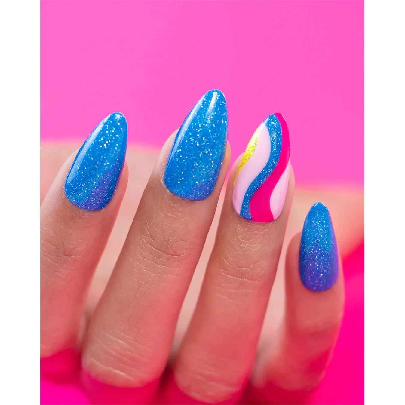 Happy Vibes Collection, GLITTER GEL: 10 mL