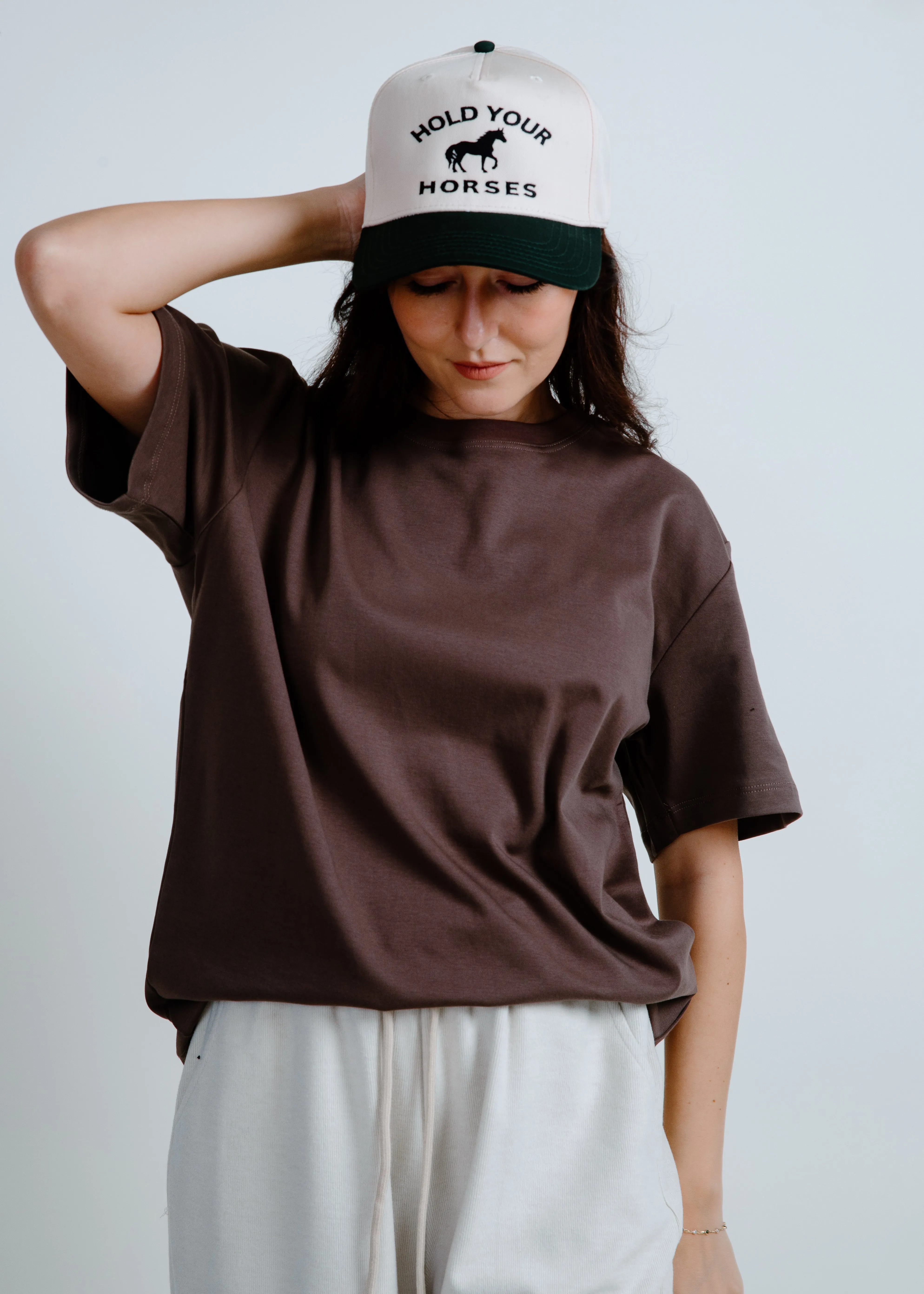 Harper Tee - Truffle