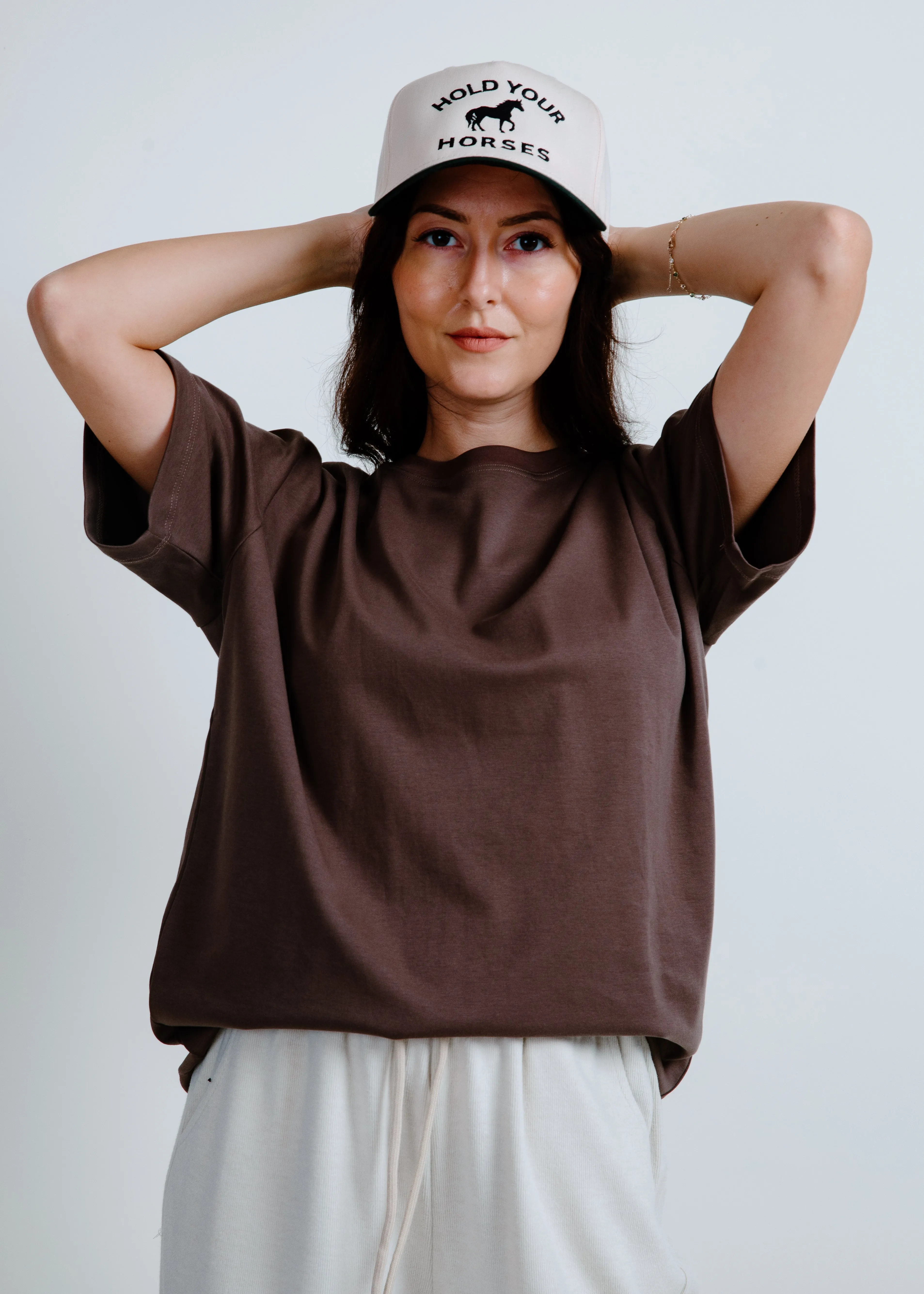 Harper Tee - Truffle