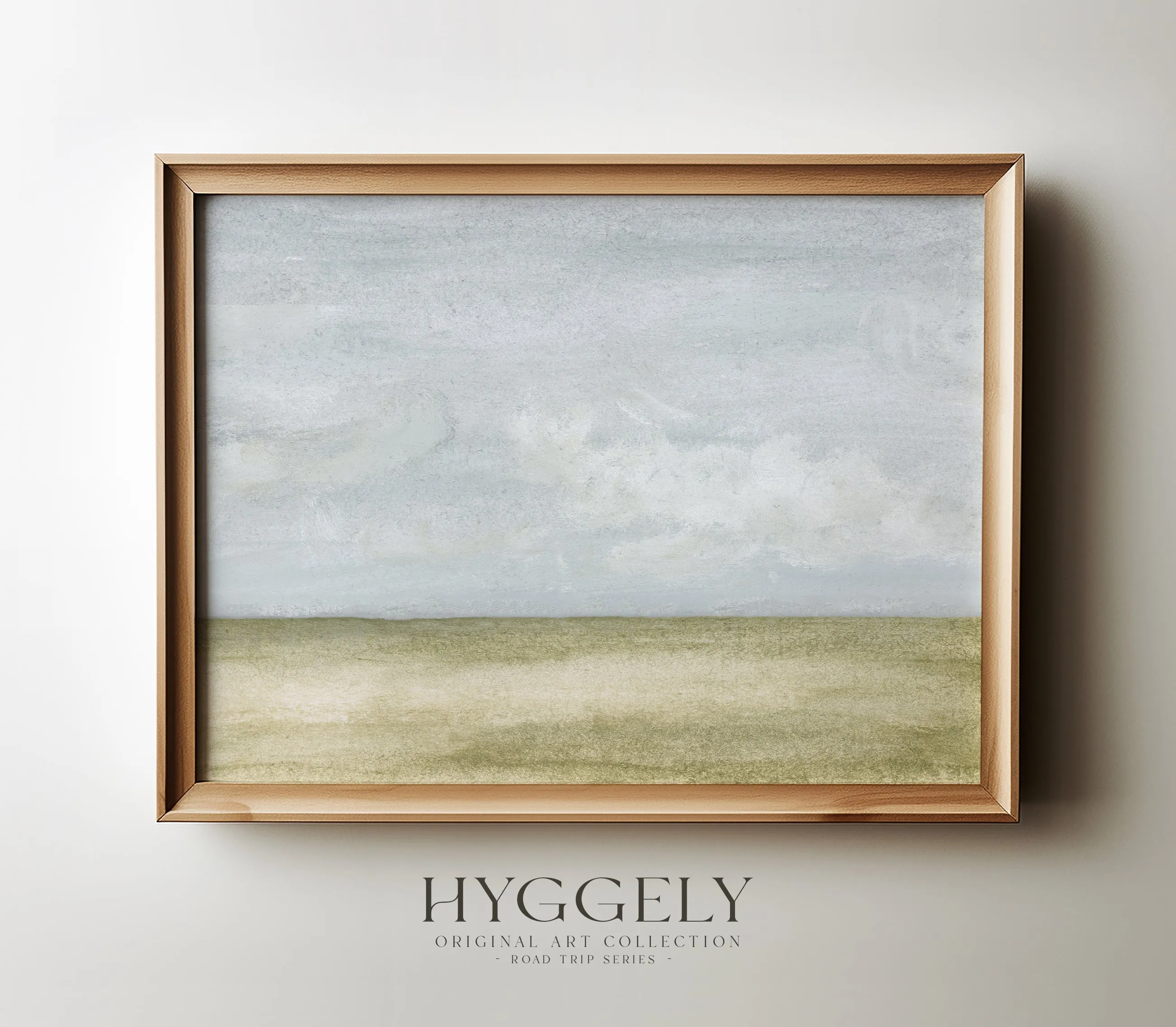 Hazy Sky | Landscape Art Print | Road Trip Series | RT109