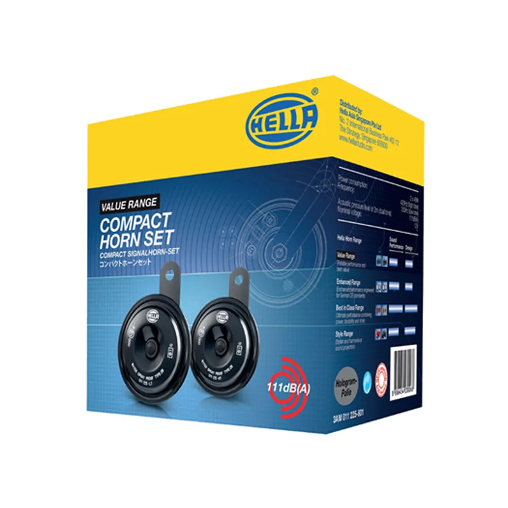 HELLA Horn Compact 12V (77mm)