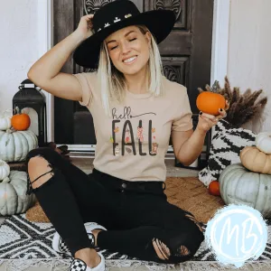 Hello Fall Adult Tee