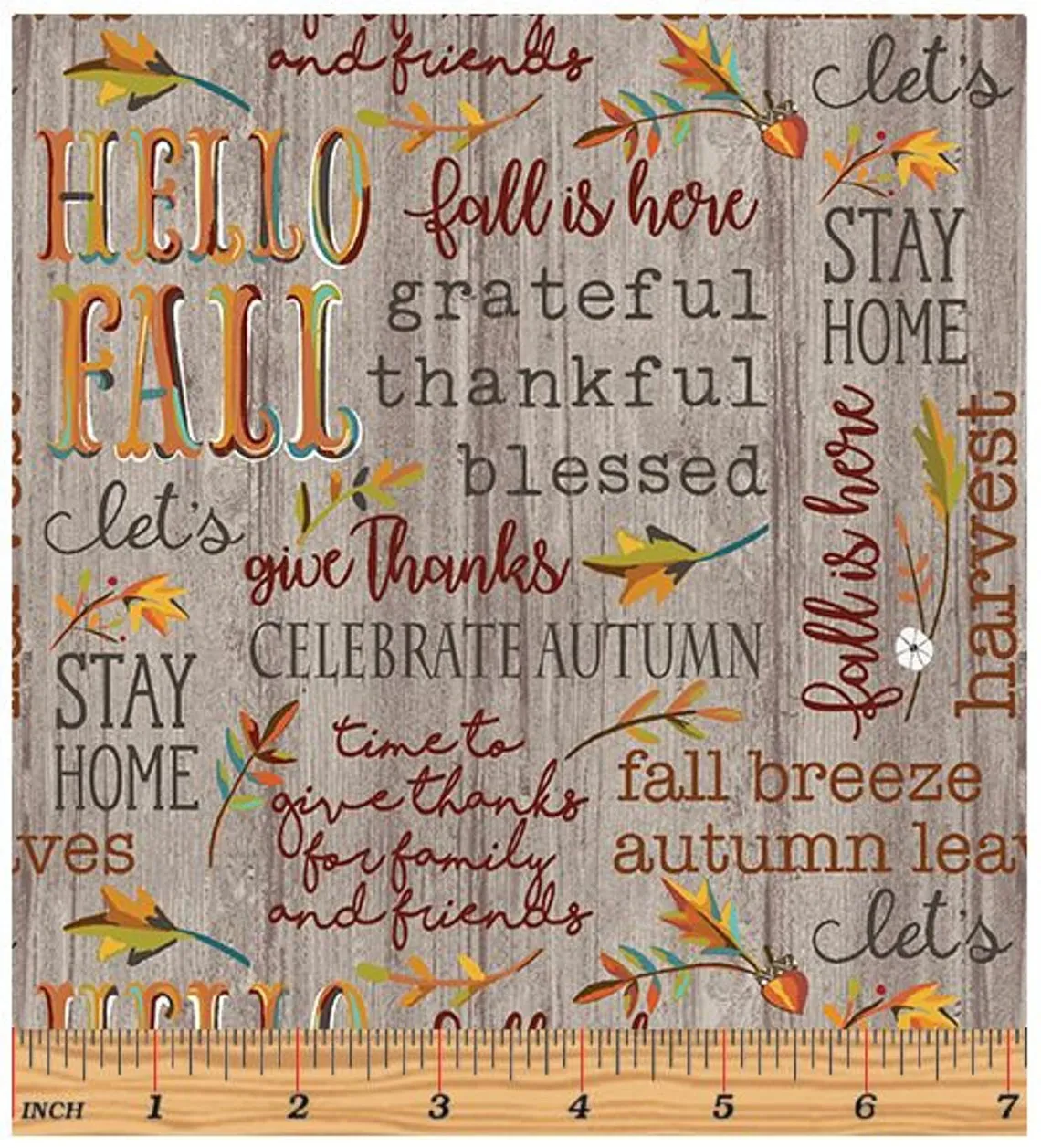 Hello Fall Taupe