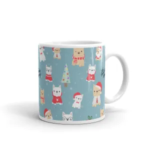Holiday Frenchie Coffee and Tea Mug
