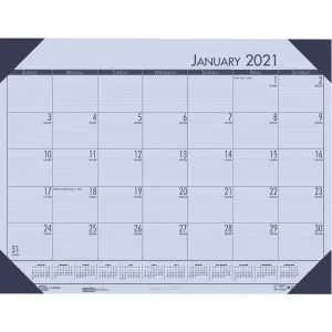 House of Doolittle Ecotones Compact Calendar Desk Pads