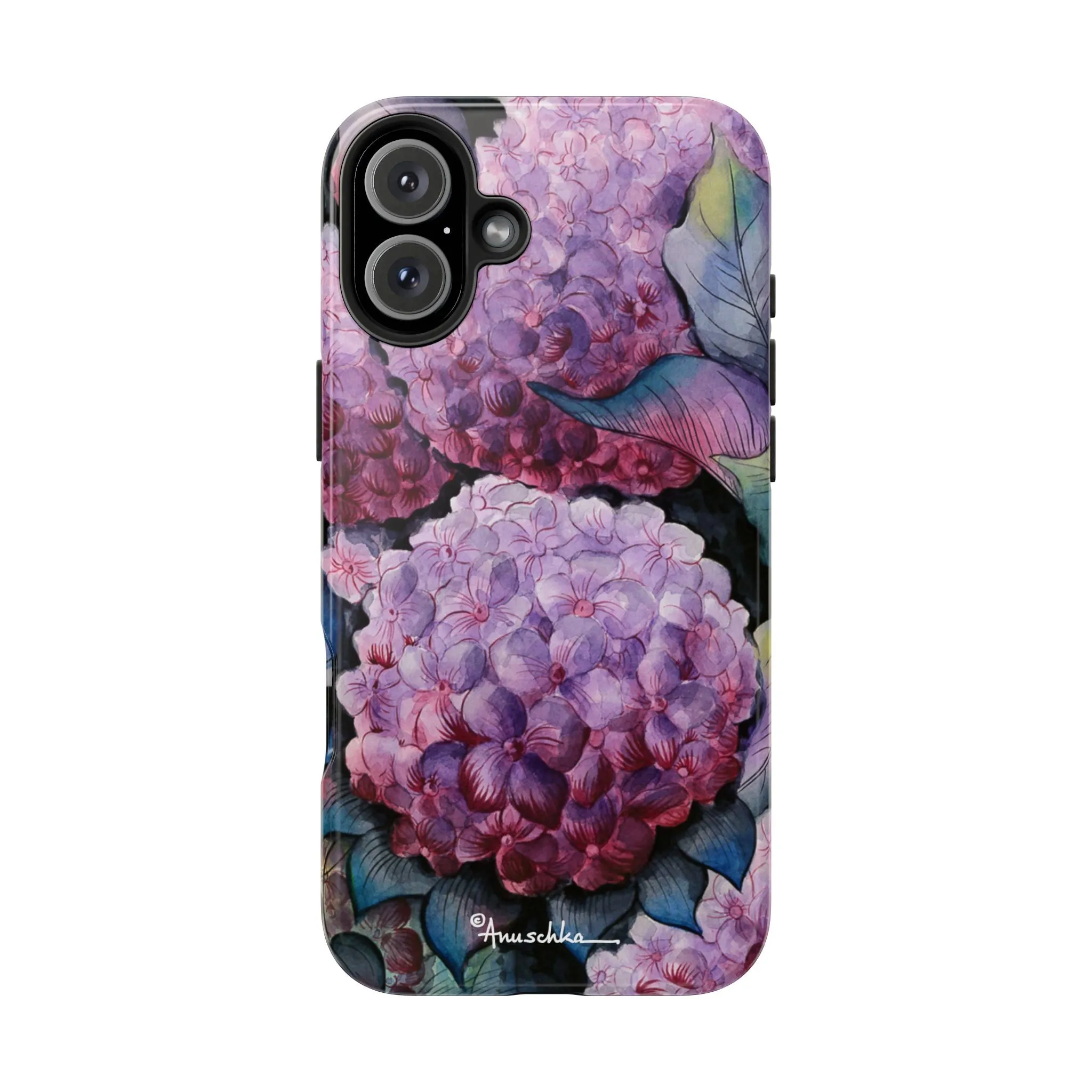Hypnotic Hydrangeas Tough Phone Cases