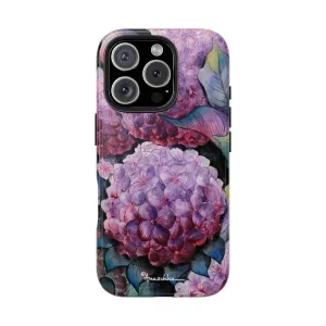 Hypnotic Hydrangeas Tough Phone Cases