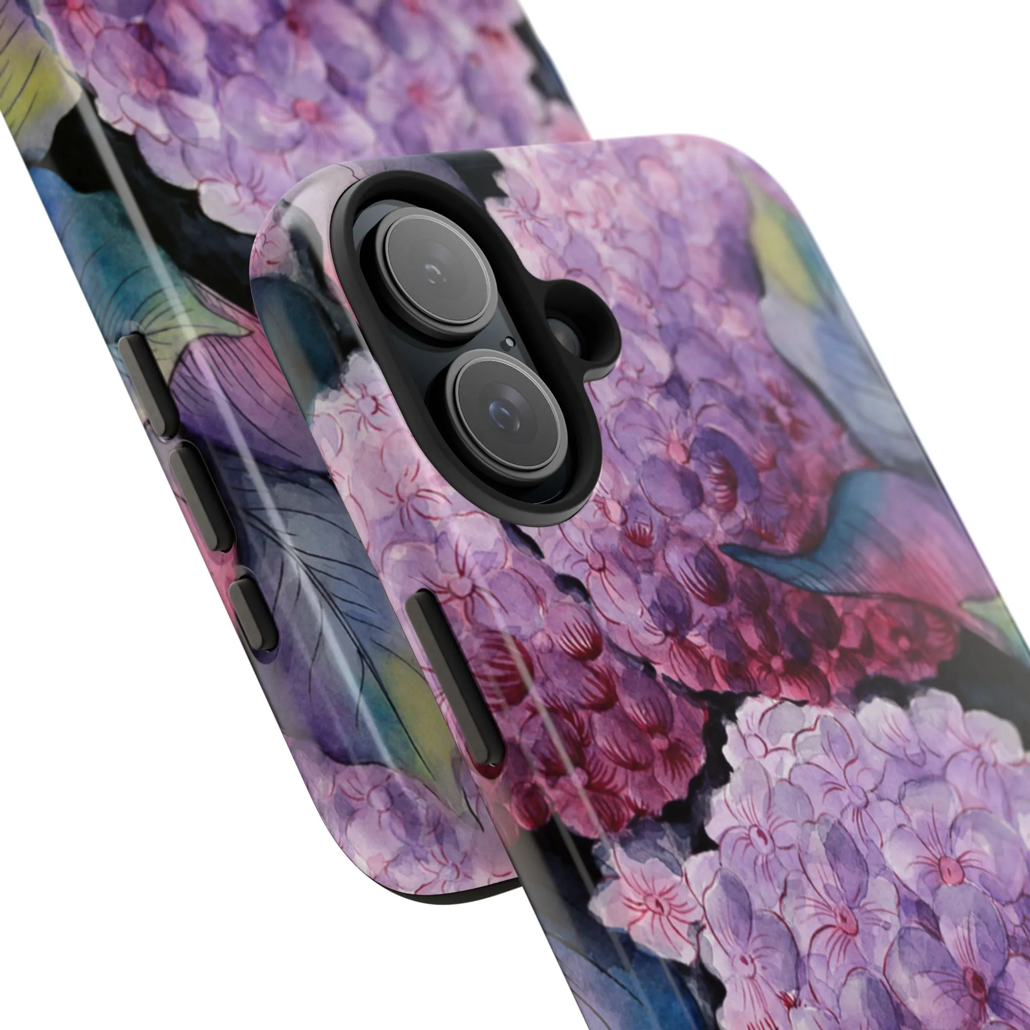 Hypnotic Hydrangeas Tough Phone Cases