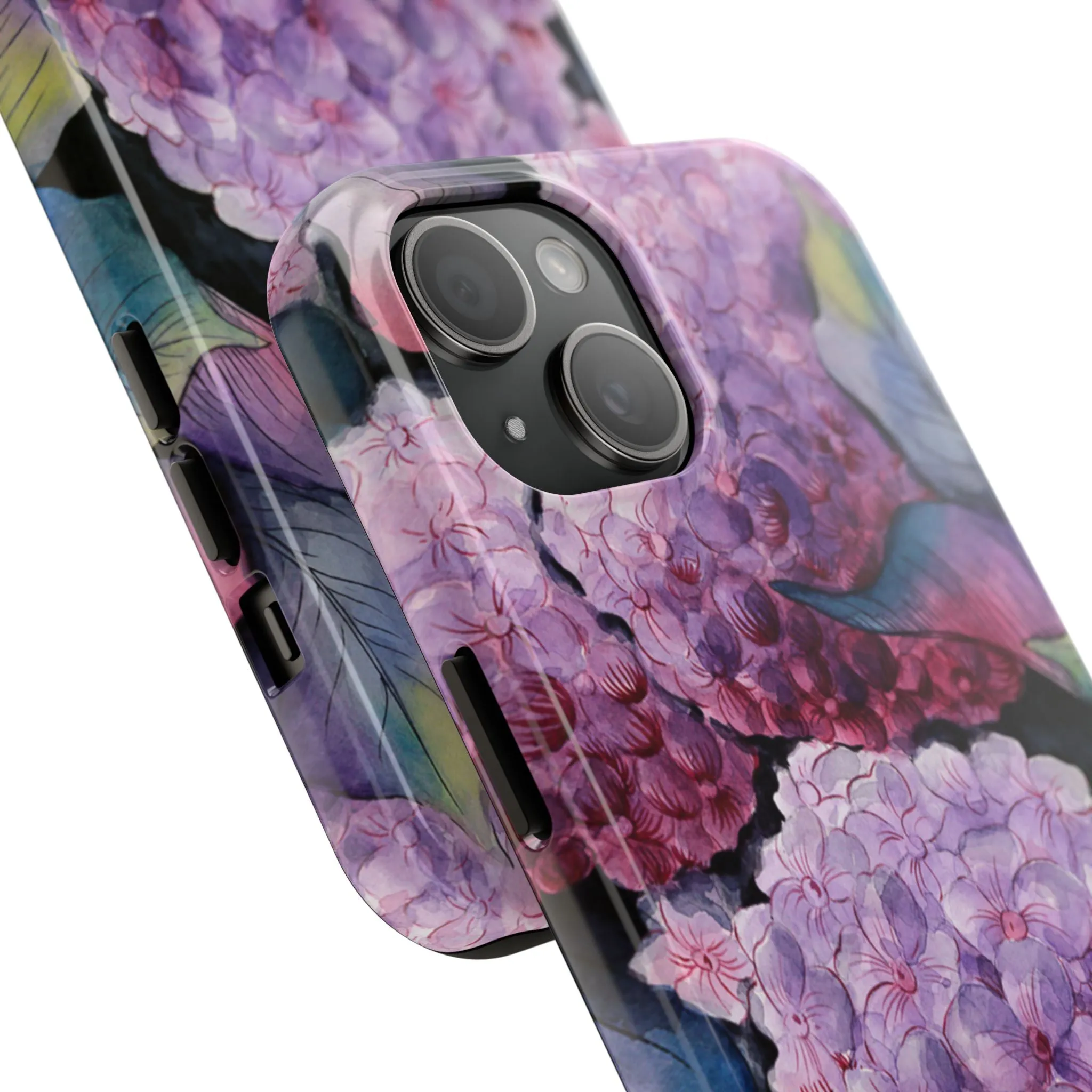 Hypnotic Hydrangeas Tough Phone Cases