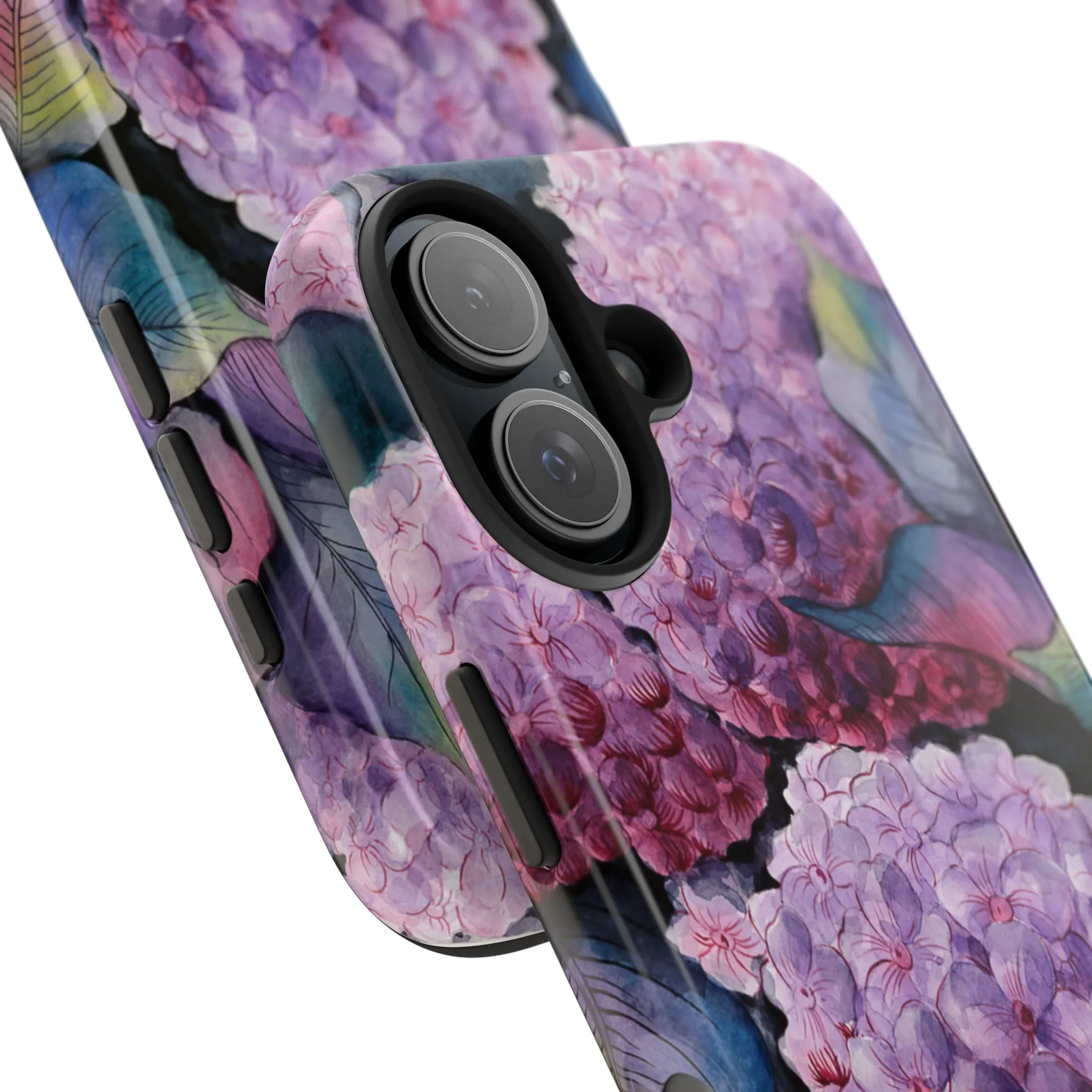 Hypnotic Hydrangeas Tough Phone Cases