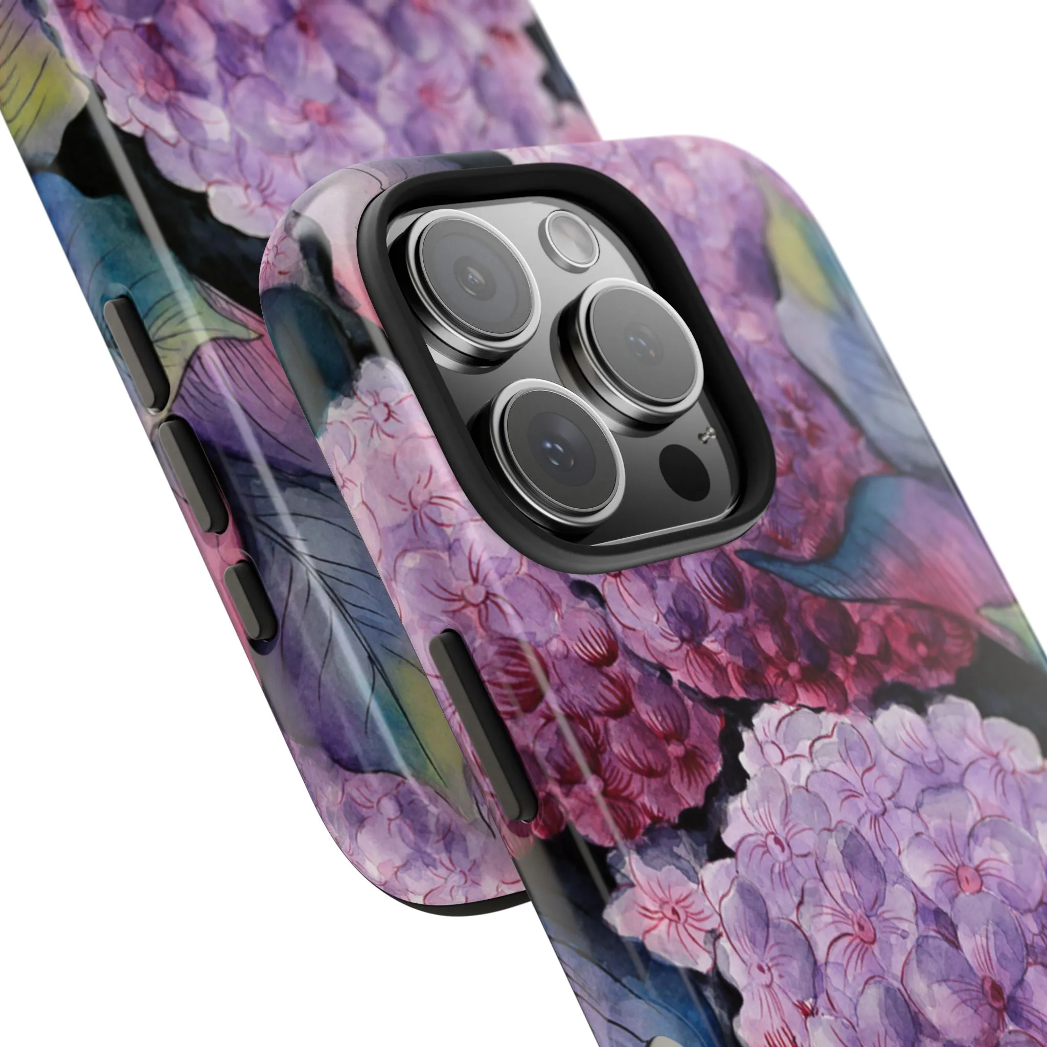 Hypnotic Hydrangeas Tough Phone Cases