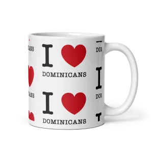 I Love Dominicans Mug