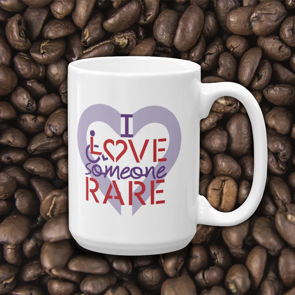 I Love Someone Rare (with a Rare Condition) Mug
