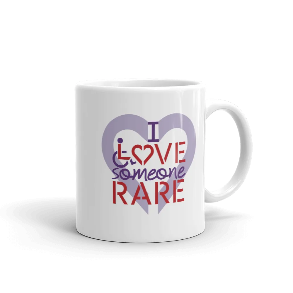 I Love Someone Rare (with a Rare Condition) Mug