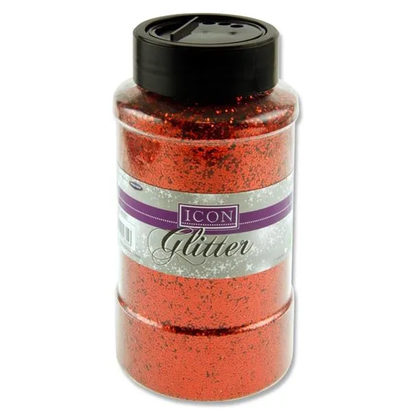 Icon Glitter 450g - Red