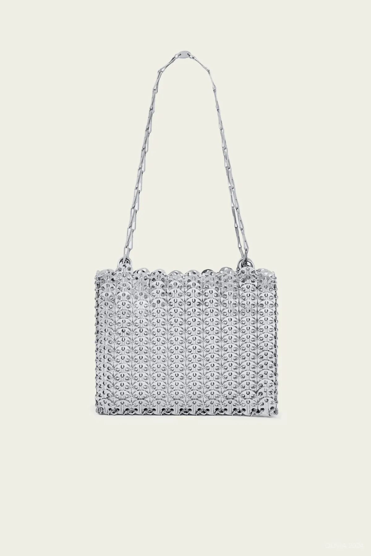 Iconic 1969 Shoulder Bag in Silver