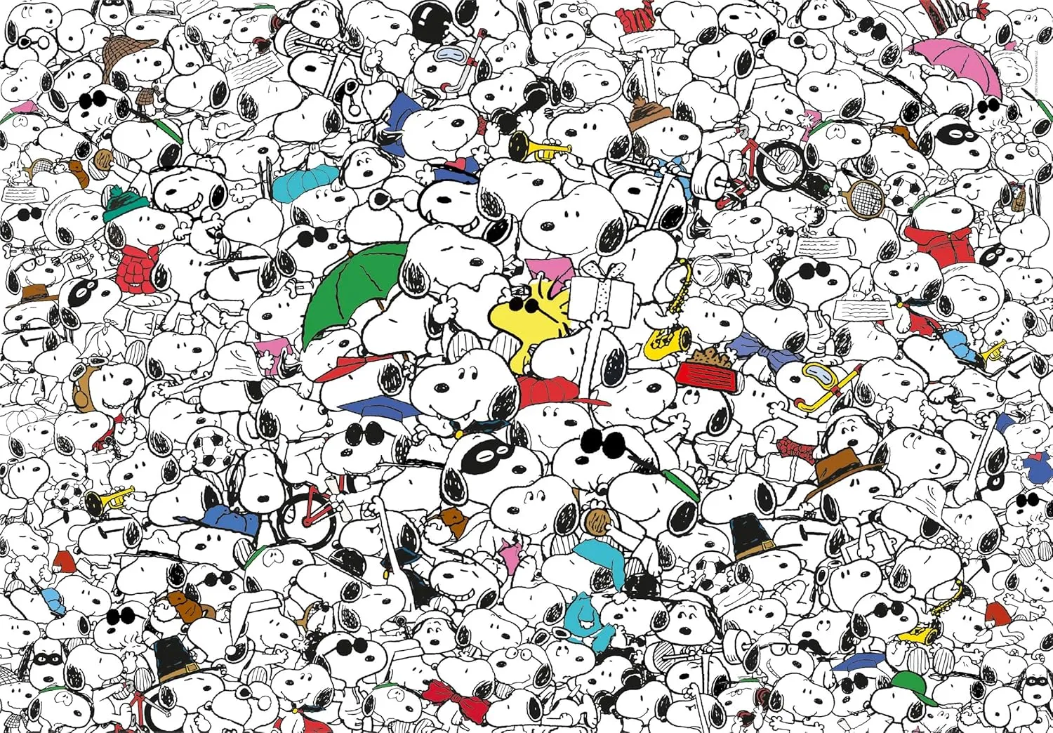 Impossible Peanuts 1000pc Compact Puzzle