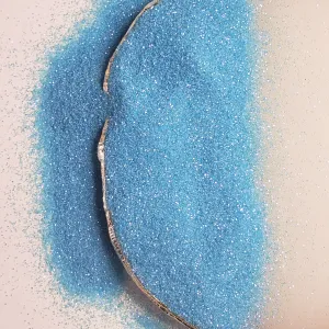 Iridescent Sky Blue Glitter