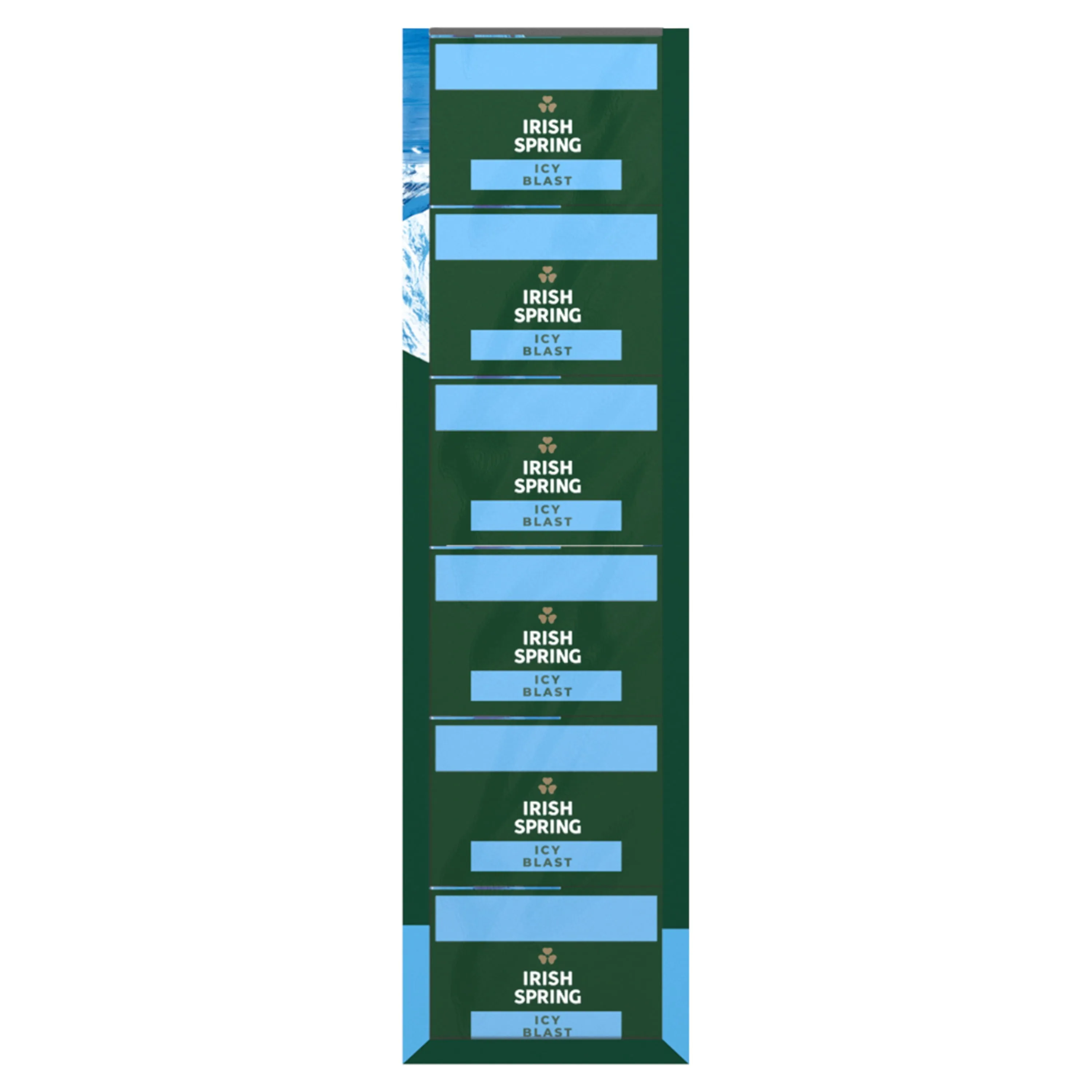 Irish Spring Bar Soap for Men, Moisture Blast Deodorant Bar Soap, 3.7 Oz,12 Pack