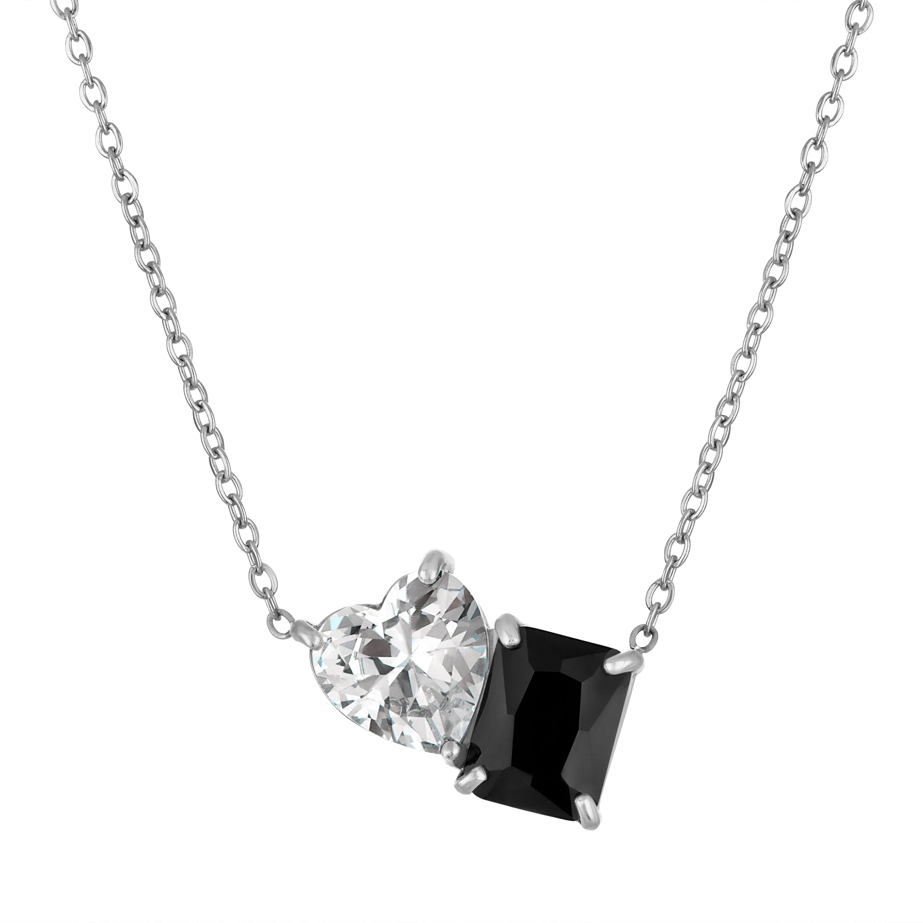 Jackie Two Stone Necklace