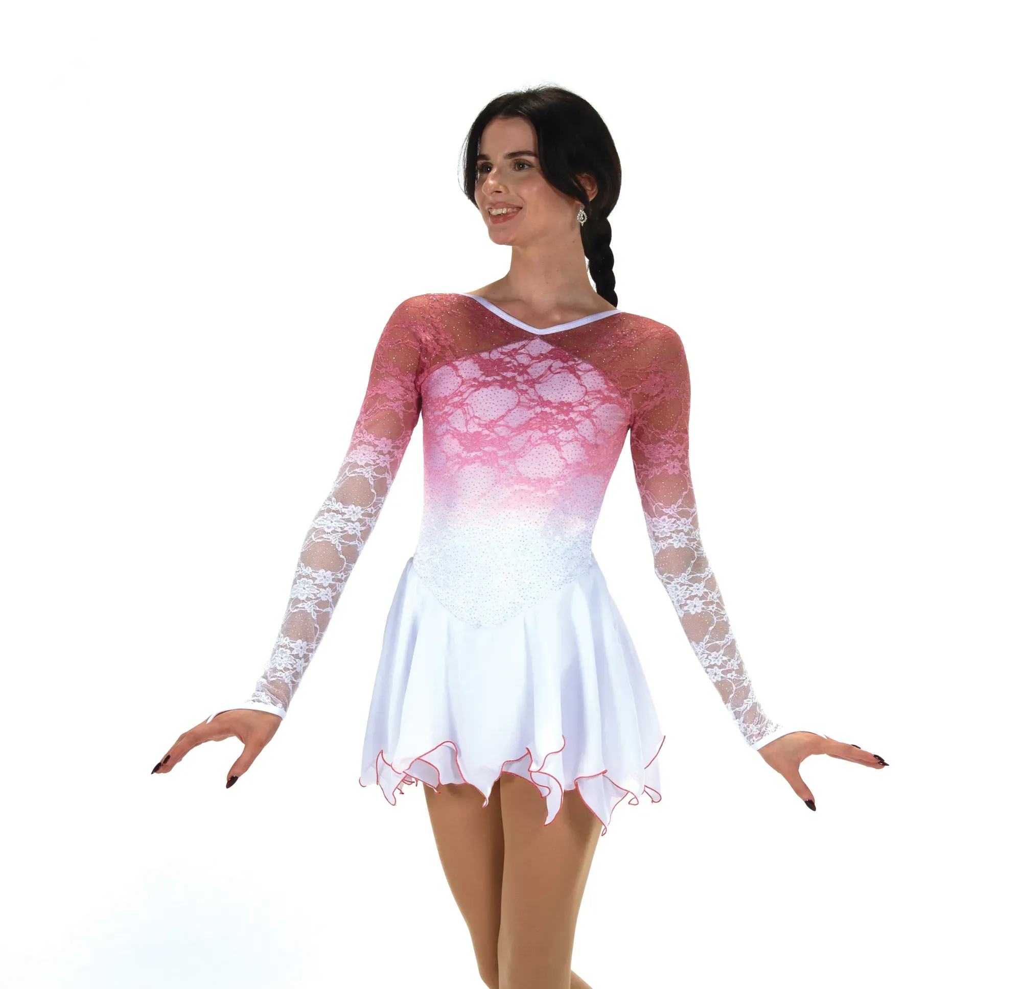 Jerry's 578 Petals In The Snow Dress
