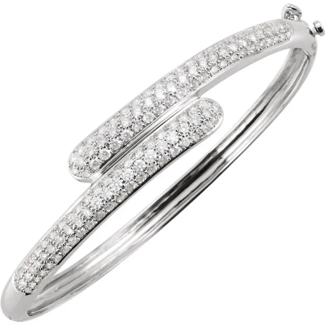 Jill Scott Pavé Bangle Bracelet