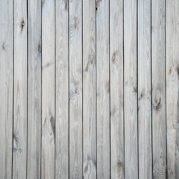 Kate Grey Wood Board Vinyl Photos Studio Backdrop Floor