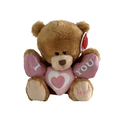 Keel Toys Pipp The Bear I Love You Mum Soft Toy- 20cm