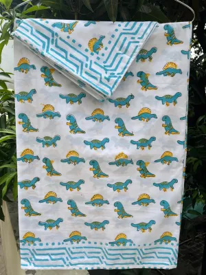 Klingaru Single Bedsheet - Dino