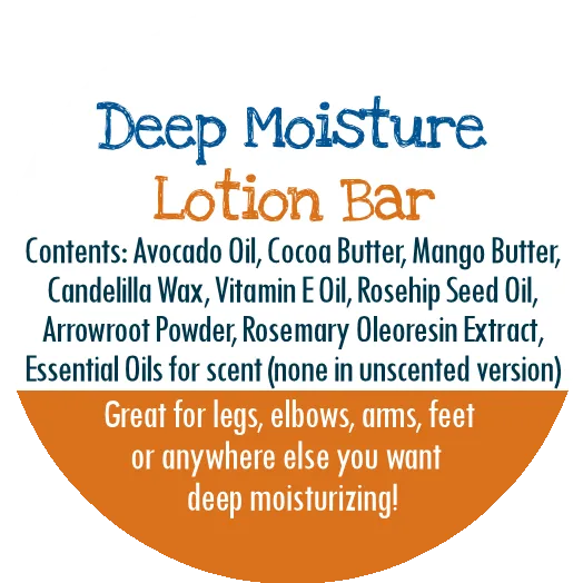 Last Chance!  Exotic Sandalwood Deep Moisture Zero Waste Solid Lotion Bar