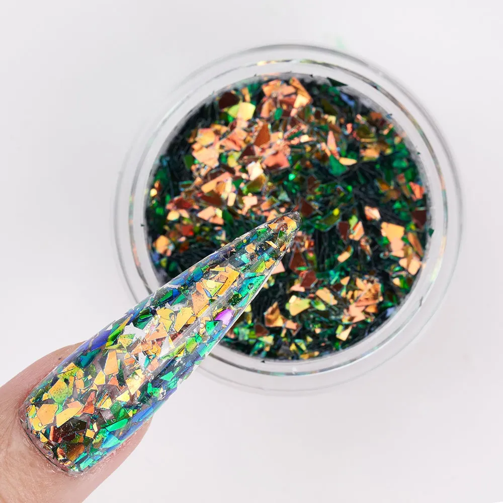 LDS Chameleon Glitter Nail Art - CL10 - Stadium Fever - 0.5 oz
