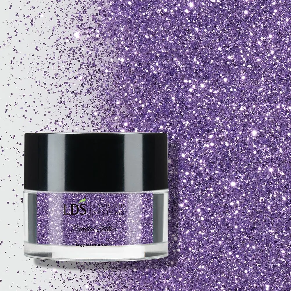 LDS Holographic Fine Glitter Nail Art - DB10 - Disco lady 0.5 oz