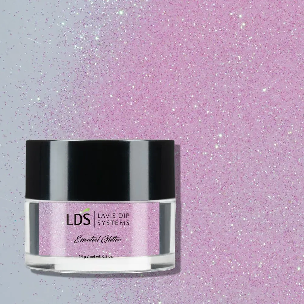 LDS Sprinkle Glitter Nail Art - SP01 - Cotton Candy - 0.5 oz