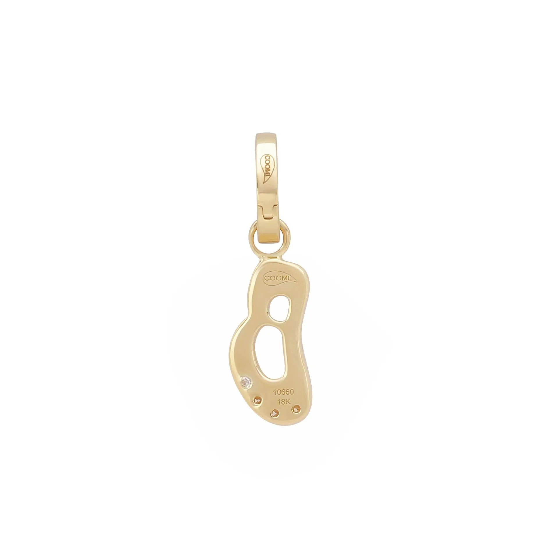 Letter B Initial Pendant