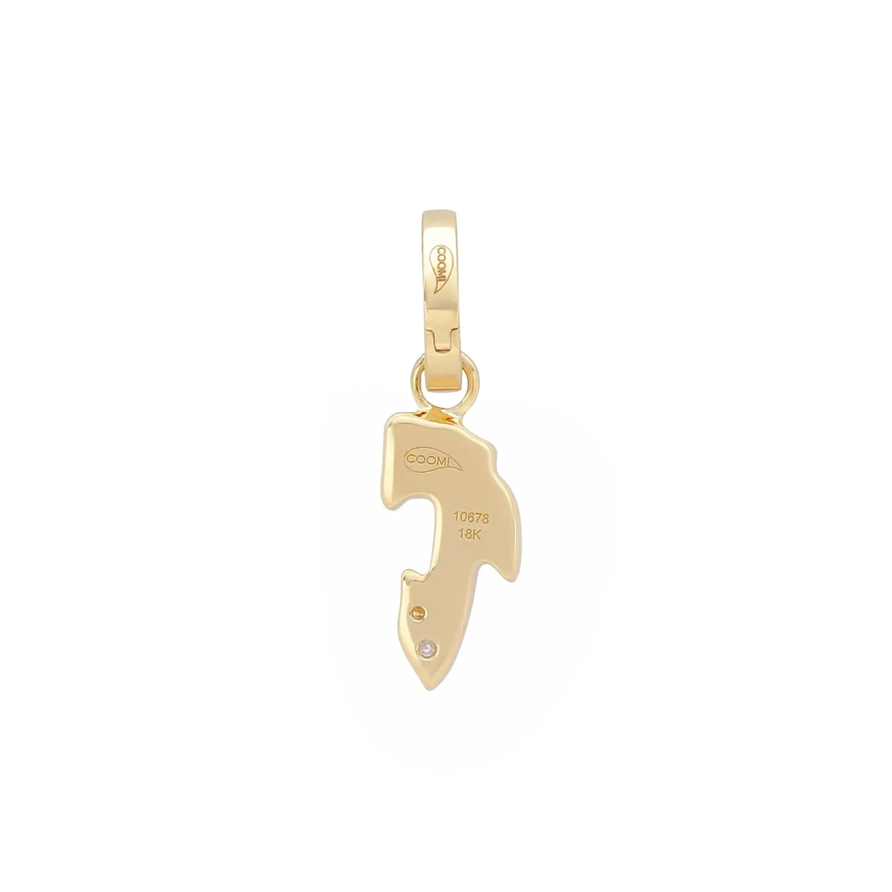 Letter T Initial Pendant