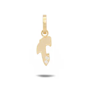 Letter T Initial Pendant