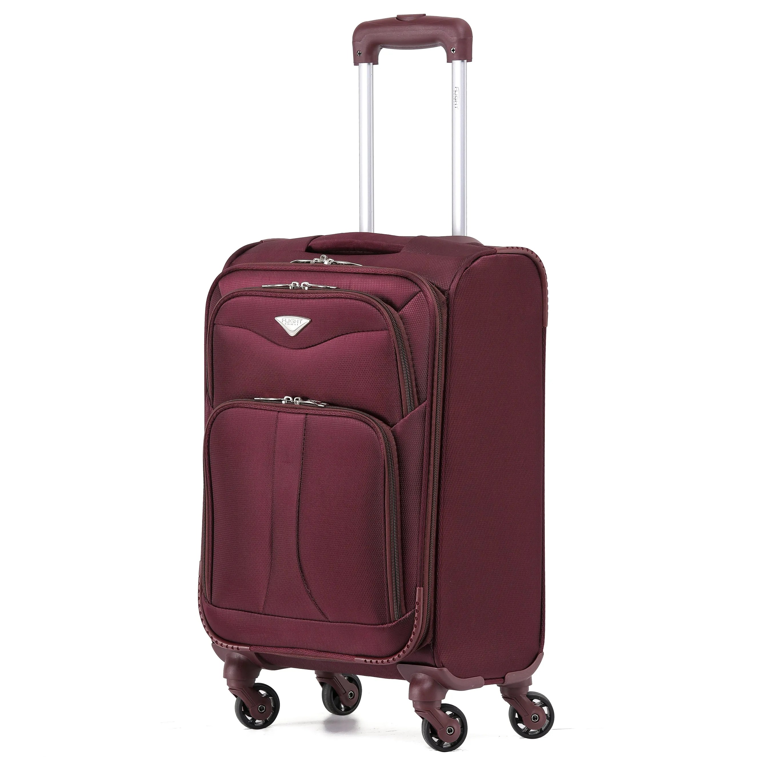 Lightweight 4 Wheel Soft Case Suitcases