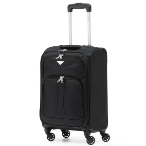 Lightweight 4 Wheel Soft Case Suitcases
