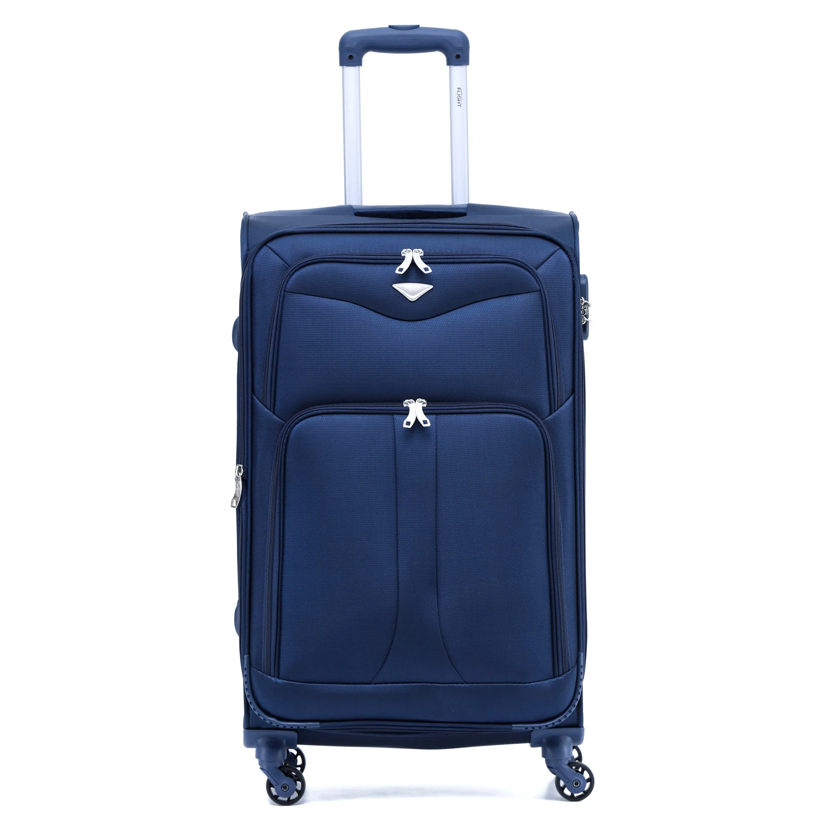Lightweight 4 Wheel Soft Case Suitcases