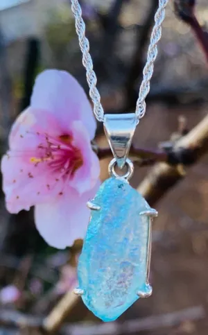 Little and Shiny ~ Rough Opalite Glass