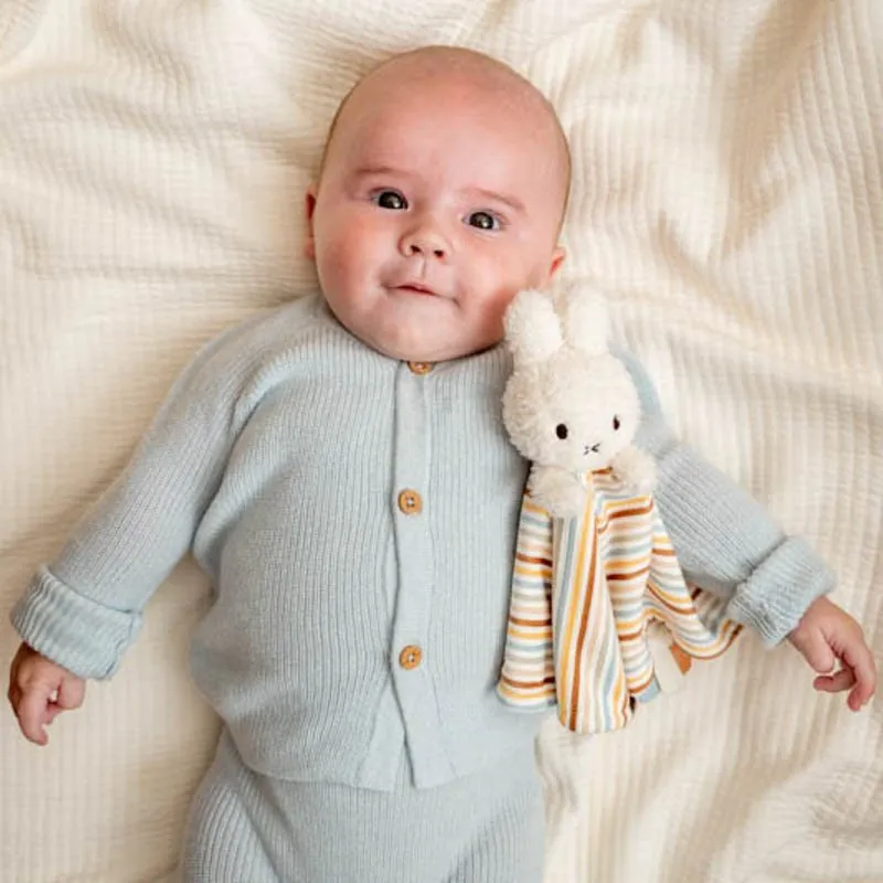 Little Dutch X Miffy Cuddle Cloth - Vintage Sunny Stripes