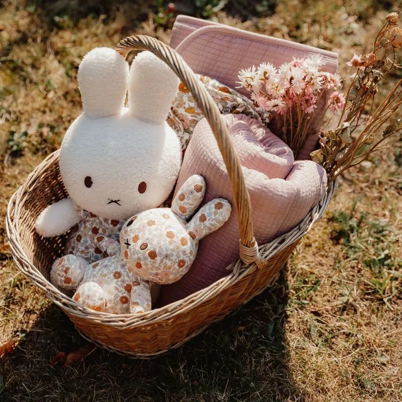Little Dutch X Miffy Cuddle Toy - Vintage Little Flowers 35 cm