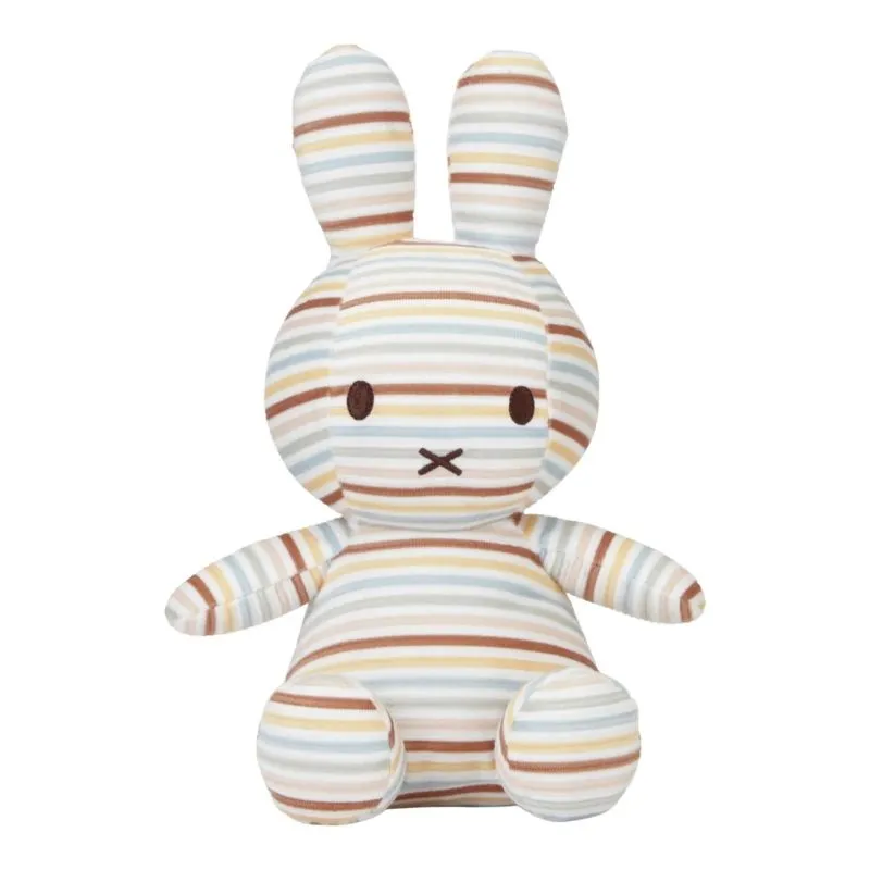 Little Dutch X Miffy Cuddle Toy - Vintage Sunny Stripes All Over
