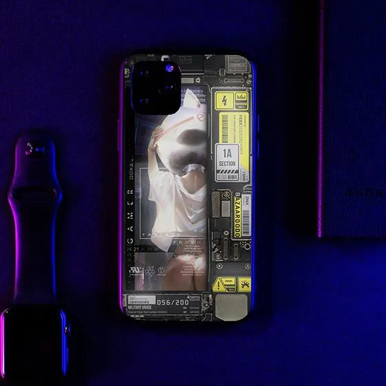 Looming Industrial LED Case for iPhone