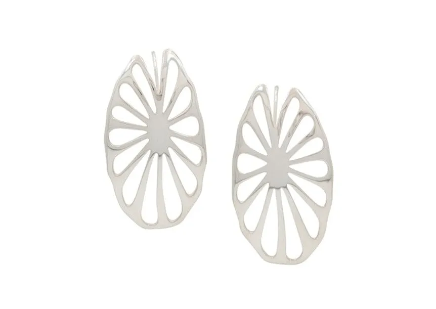 Lotus Leaf Earrings