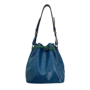Louis Vuitton Blue Epi Leather Bucket Bag