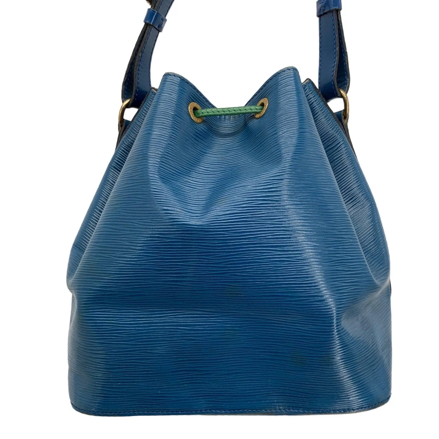 Louis Vuitton Blue Epi Leather Bucket Bag