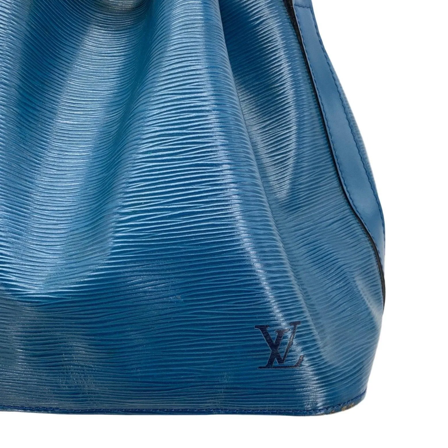 Louis Vuitton Blue Epi Leather Bucket Bag