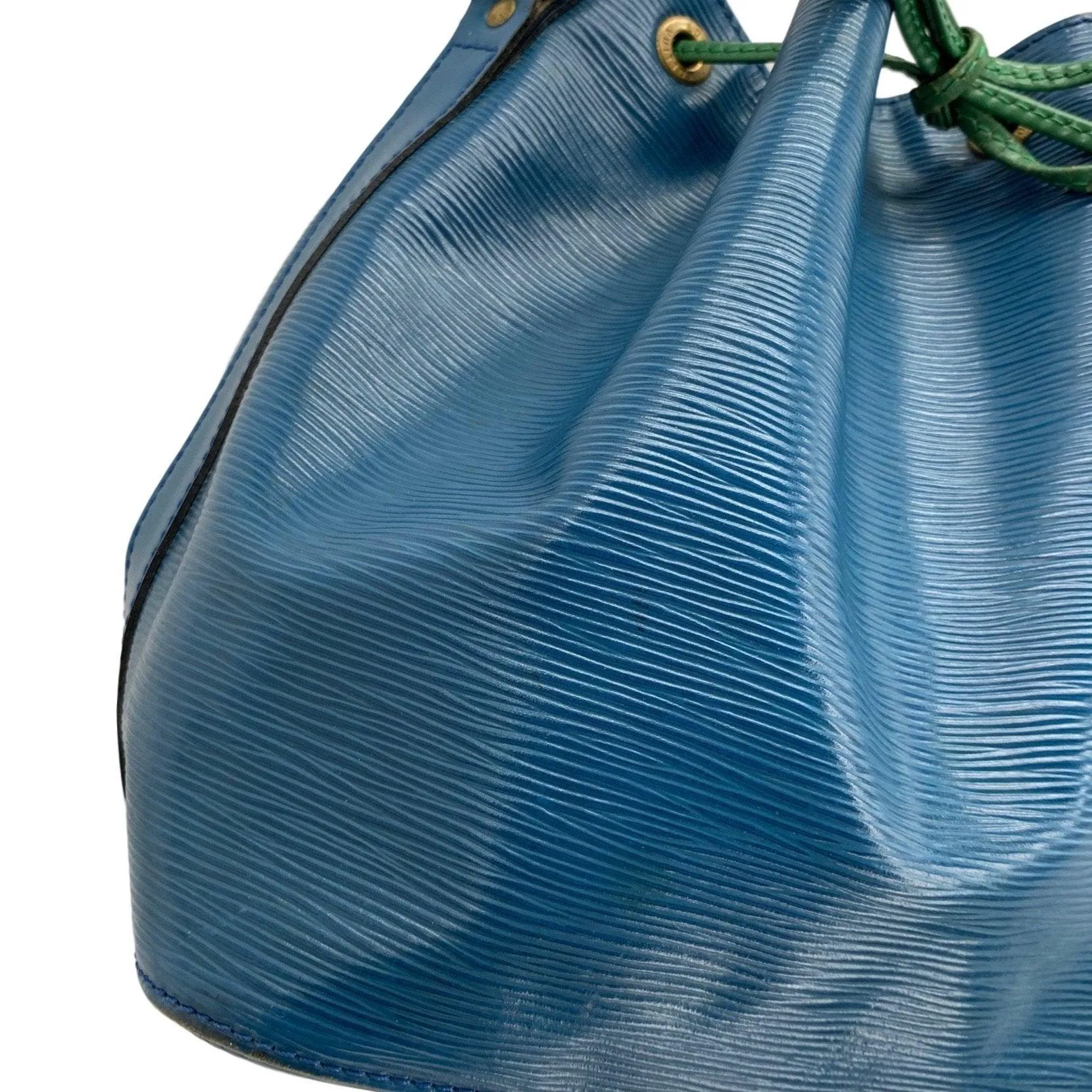Louis Vuitton Blue Epi Leather Bucket Bag