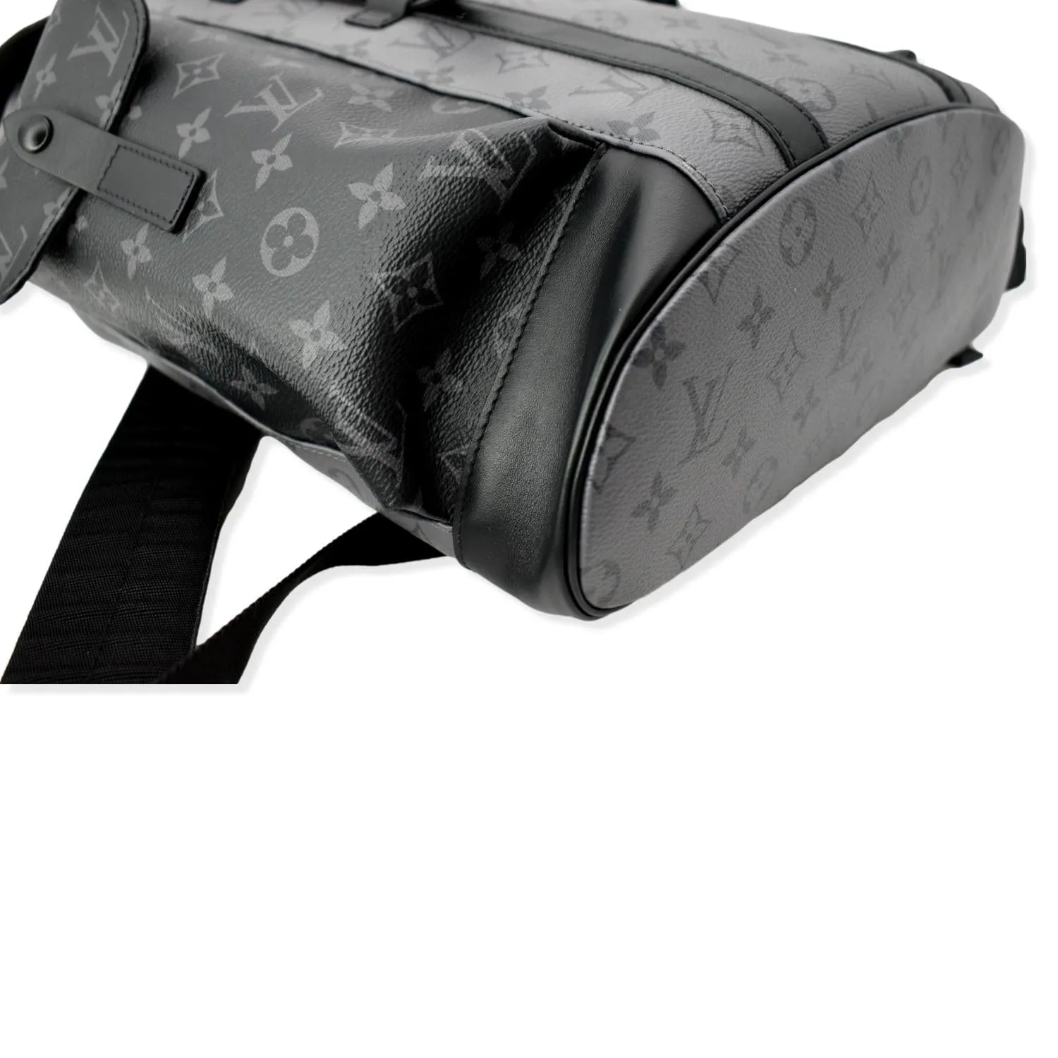 LOUIS VUITTON Christopher PM Reverse Monogram Eclipse Backpack Bag Black - Hot Deals